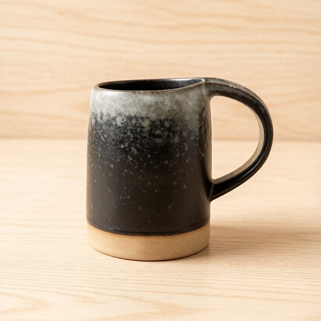Handmade Gradient Split Glaze Rustic Ceramic Coffee Mug